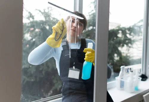 Nettoyage de vitres intérieures et extérieures à Tourtour